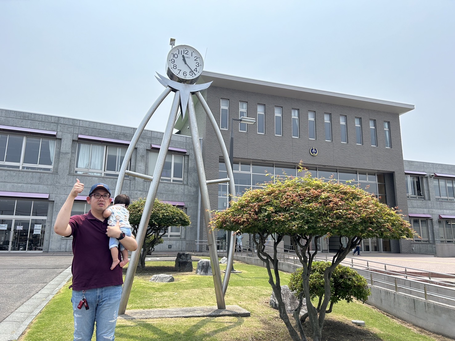 高校の文化祭に行ってきた様子です。