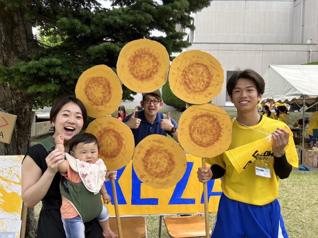 高校の文化祭に行ってきた様子です。