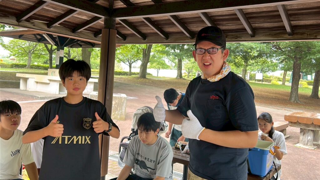 遠足に行った様子です。