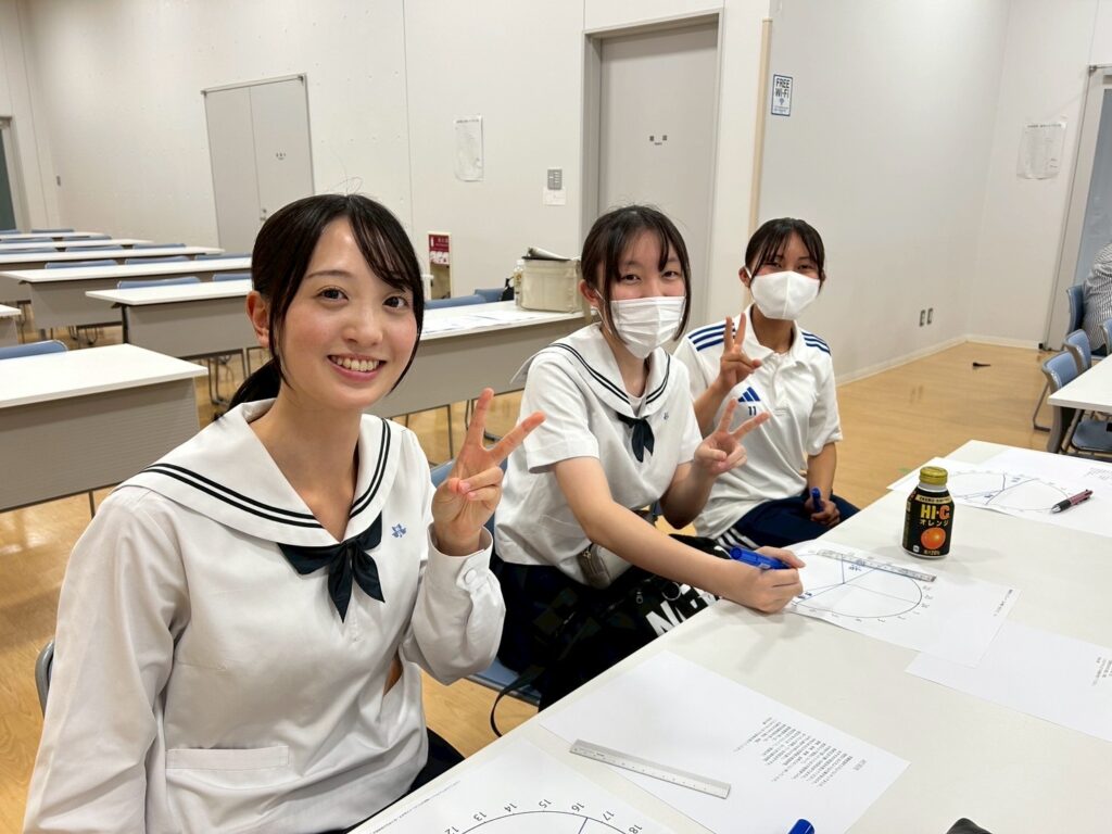 知ってるようで知らないリアルな高校生活のワークショップ様子です。