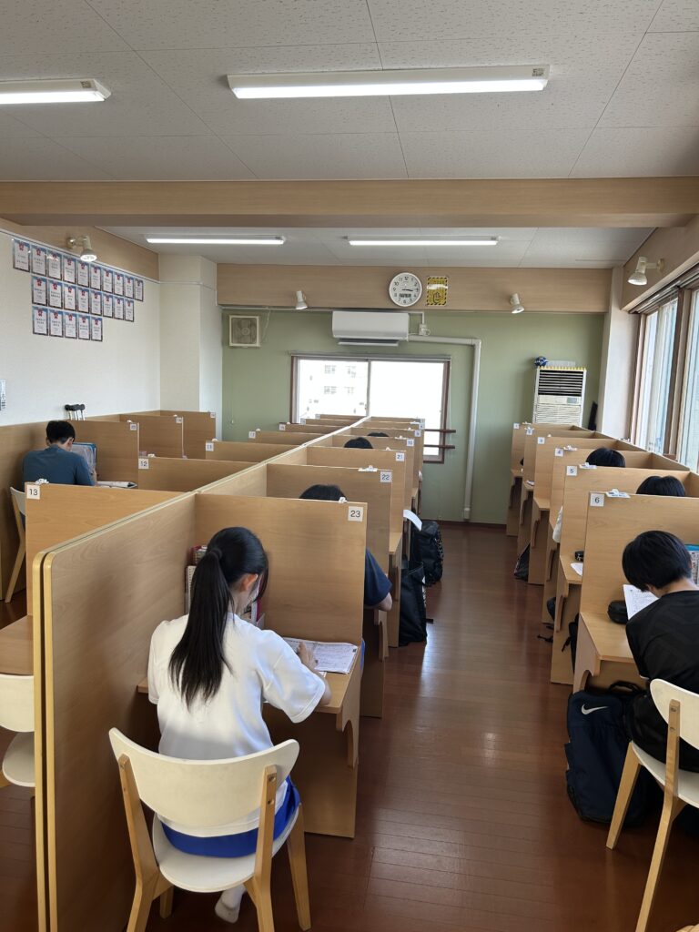 夏期講習の様子です。