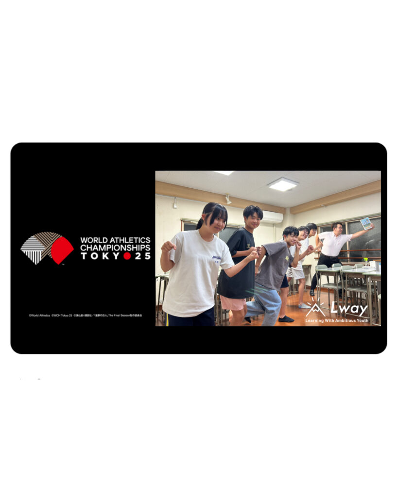 教室での休憩時間の様子です。