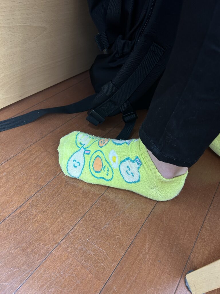 教室での生徒の様子です。