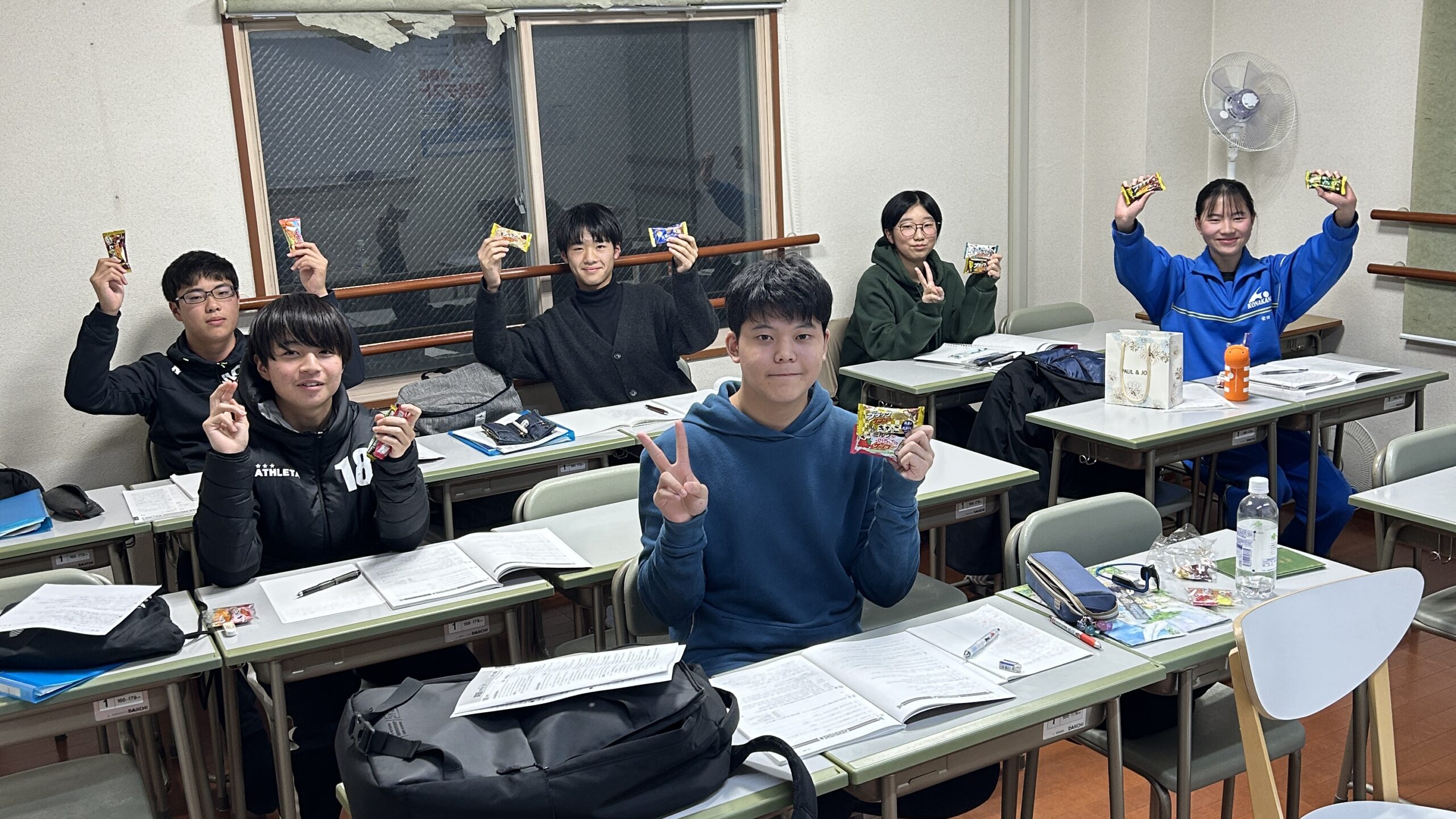 冬期講習折り返し＆受験は団体戦